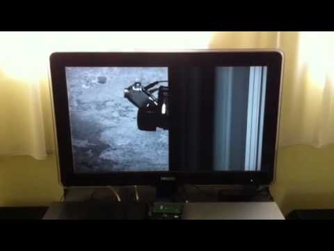 Philips lcd tv. How to fix display half screen