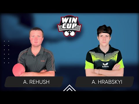 10:00 Andrii Rehush - Andrii Hrabskyi West 1 WIN CUP 10.06.2024 | Table Tennis WINCUP