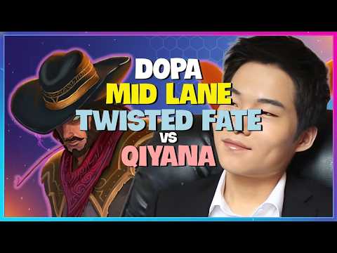 Dopa Reveals Challenger Roaming Tactics on Twisted Fate Chinese Server Engsub