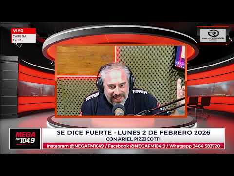 🔴 [EN VIVO] MEGA FM 104.9 - Casilda, Santa Fe