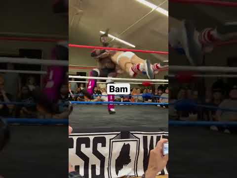 Ricky smokes with the counter #limitless #wrestling #shorts