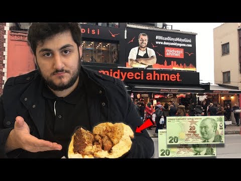 Fiyatıyla Uzaya Çıkartan KOKOREÇ Ve MİDYE Yemek! / Midyeci Ahmet