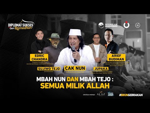 <p>Sinau Bareng Cak Nun dan Mbah Tejo Boyolali | Part 2</p>
<p>Banyak ketakutan dan kekhawatiran yang dihadapi. Berawal dari merasa tidak mampu untuk menjalankannya, ternyata kamu bisa melewatinya.</p>
<p>Selama ini kita selalu berpikir, kita melakukan sesuatu untuk mendapatkan sesuatu. Kalau kita ingin sukses kita harus mampu menentukan hulu dan hilir, tau akan tujuannya.</p>
<p>Menjalani hidup selama ini tentu tentang perjuangan dari dunia menuju akhirat, karena pada akhirnya kita semua akan kembali kepada-Nya, karena kita semua milik-Nya.</p>
<p>Jangan lupa untuk follow sosial media Diplomat Sukses agar tidak ketinggalan Sinau Bareng Mbah Nun selanjutnya. </p>
<p> campsite.bio/diplomatsukses </p>
<p>Inspirasi Diplomat Sukses Part 1: youtu.be/CiVcSaN4FZ8<br />
Inspirasi Diplomat Sukses Part 2: youtu.be/e1evzpMbe51<br />
Sinau Bareng Mbah Nun di Pamekasan Part 1: youtu.be/-7WBh-L6a6s<br />
Sinau Bareng Mbah Nun di Pamekasan Part 2: youtu.be/6CdxAdczsiw<br />
Sinau Bareng Mbah Nun di Pamekasan Part 3: youtu.be/sDZcYwWjozo<br />
Sinau Bareng Mbah Nun dan Mbah Tejo di Boyolali Part 1: youtu.be/x43049aaNVw<br />
Sinau Bareng Mbah Nun dan Mbah Tejo di Boyolali Part 2: youtu.be/5i0a1H3QCsY<br />
Sinau Bareng Mbah Nun dan Mbah Tejo di Boyolali Part 3: youtu.be/9Qyp4qVBXzg<br />
Sinau Bareng Mbah Nun di Ungaran Part 1: youtu.be/ZxAAx964nx8<br />
Sinau Bareng Mbah Nun di Ungaran Part 2: youtu.be/kpEFK9jZenE</p>
<p>• caknun.com<br />
• facebook.com/caknundotcom<br />
• twitter.com/caknundotcom<br />
• instagram.com/caknundotcom</p>
<p>#BIKINGEBRAKAN #InspirasiRamadhan</p>
<p>Sinau Bareng Cak Nun dan Mbah Tejo Boyolali | Part 2</p>
<p>Banyak ketakutan dan kekhawatiran yang dihadapi. Berawal dari merasa tidak mampu untuk menjalankannya, ternyata kamu bisa melewatinya.</p>
<p>Selama ini kita selalu berpikir, kita melakukan sesuatu untuk mendapatkan sesuatu. Kalau kita ingin sukses kita harus mampu menentukan hulu dan hilir, tau akan tujuannya.</p>
<p>Menjalani hidup selama ini tentu tentang perjuangan dari dunia menuju akhirat, karena pada akhirnya kita semua akan kembali kepada-Nya, karena kita semua milik-Nya.</p>
<p>Jangan lupa untuk follow sosial media Diplomat Sukses agar tidak ketinggalan Sinau Bareng Mbah Nun selanjutnya. </p>
<p> campsite.bio/diplomatsukses </p>
<p>Inspirasi Diplomat Sukses Part 1: youtu.be/CiVcSaN4FZ8<br />
Inspirasi Diplomat Sukses Part 2: youtu.be/e1evzpMbe51<br />
Sinau Bareng Mbah Nun di Pamekasan Part 1: youtu.be/-7WBh-L6a6s<br />
Sinau Bareng Mbah Nun di Pamekasan Part 2: youtu.be/6CdxAdczsiw<br />
Sinau Bareng Mbah Nun di Pamekasan Part 3: youtu.be/sDZcYwWjozo<br />
Sinau Bareng Mbah Nun dan Mbah Tejo di Boyolali Part 1: youtu.be/x43049aaNVw<br />
Sinau Bareng Mbah Nun dan Mbah Tejo di Boyolali Part 2: youtu.be/5i0a1H3QCsY<br />
Sinau Bareng Mbah Nun dan Mbah Tejo di Boyolali Part 3: youtu.be/9Qyp4qVBXzg<br />
Sinau Bareng Mbah Nun di Ungaran Part 1: youtu.be/ZxAAx964nx8<br />
Sinau Bareng Mbah Nun di Ungaran Part 2: youtu.be/kpEFK9jZenE</p>
<p>• caknun.com<br />
• facebook.com/caknundotcom<br />
• twitter.com/caknundotcom<br />
• instagram.com/caknundotcom</p>
<p>#BIKINGEBRAKAN #InspirasiRamadhan</p>