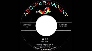 1959 George Hamilton IV - Gee