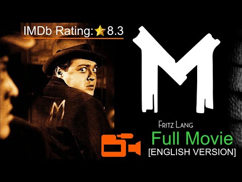 M (1931) English Version, Fritz Lang, Peter Lorre, Ellen Widmann | Full Movie