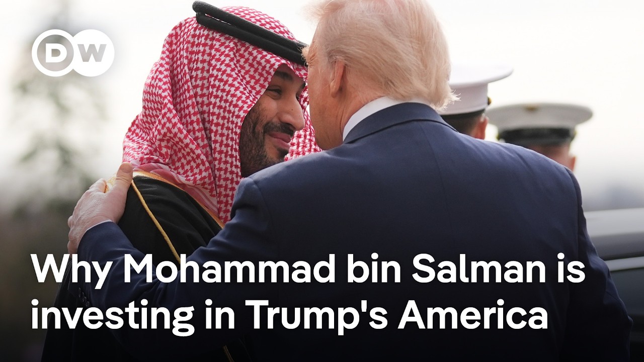 Saudi Arabia to invest trillion dollars in US, up from 600 billion | DW News