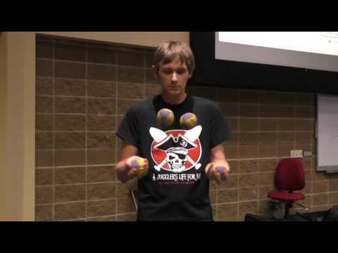 4 ball speed juggling - Mike Moore - Former World Record