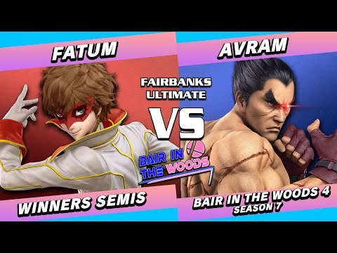 Bair and the Woods 4: Fatum (Joker) vs Avram (Kazuya) - SSBU Winners Semis