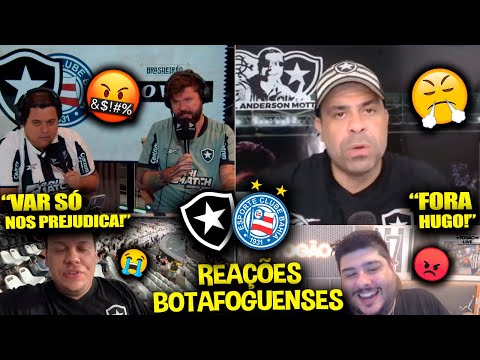 REAÇÕES dos BOTAFOGUENSES FURIOSOS com a DERROTA - BOTAFOGO 1X2 BAHIA [REACT BRASILEIRÃO 2024]