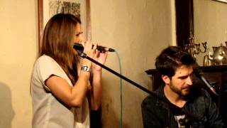 En medio de este show Laura Ordoñez y Lorenzo Vilches Libertad8 16 11 2014