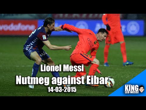 Lionel Messi - Nutmeg against Eibar 14-03-2015