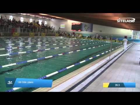 Serie 6 dei 100 Stile Libero  Assoluti Maschi Master - Campionati Regionali Master 2015 VENETO e FR