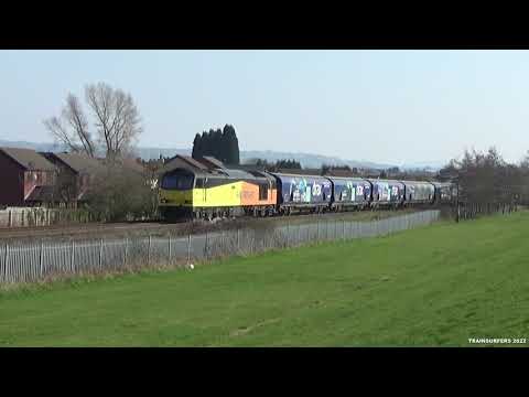 GBRf Class 60 No. 60076 on 6E10 Liverpool Biomass Terminal - Drax Aes on 20.03.22 - HD
