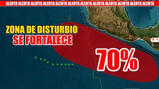 🔴 ALERTA 🔴🌊 DEPRESIÓN TROPICAL OCHO SE FORTALECE FRENTE A CENTROAMÉRICA🌀 #huracán #meteorología