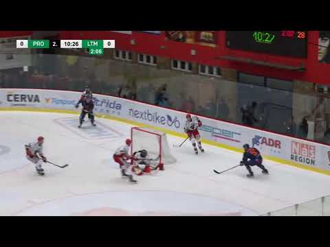 Sestřih 1. zápasu čtvrtfinále play-off: Prostějov - Litoměřice 1:0p