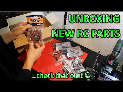 ✩ Unboxing new cool RC parts from Hobbyking ✩