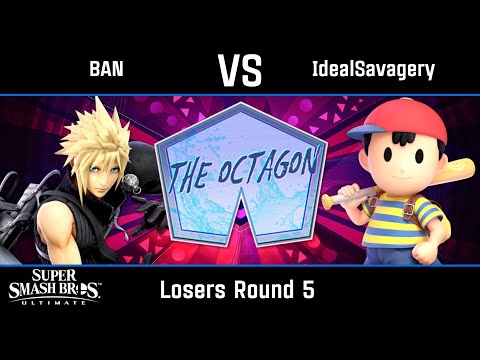 BAN (Cloud) vs IdealSavagery (Ness) - Ultimate Losers Round 5 - The Octagon #55