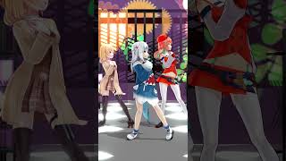 [MMD Hololive]　ホコリよけダンス 【ワトソン・アメリアWatson Amelia 小鳥遊キアラTakanashi Kiara がうる・ぐらGawr Gura】