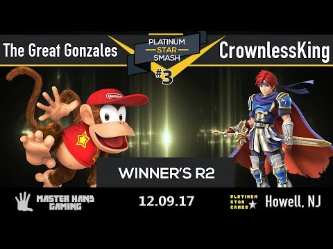 Platinum Star Smash 3 - The Great Gonzales (Diddy) vs. CrownlessKing (Ganon, Roy) - Winner's R2