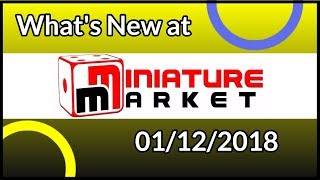 What's New at Miniature Market Weekending 1/12