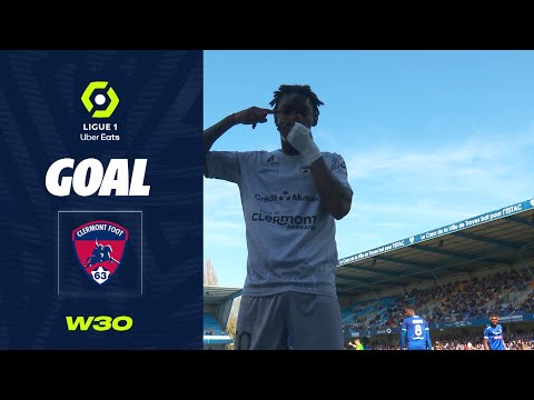 Goal Muhammed Cham SARACEVIC (27' - CF63) ESTAC TROYES - CLERMONT FOOT 63 (0-2) 22/23