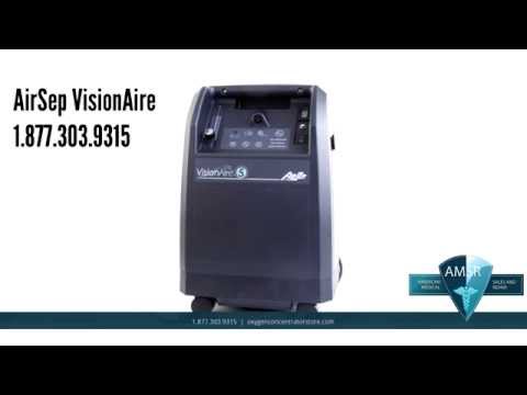 360 Degree View of the AirSep VisionAire Stationary Concentrator