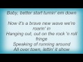 Emmylou Harris - Baby Better Start Turnin' 'em Down Lyrics