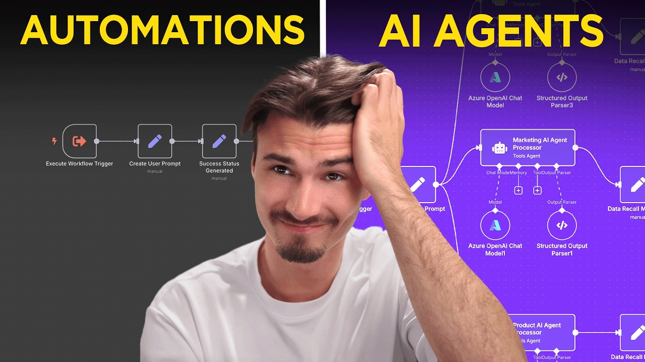 AI Agents & Automations Explained in 19 Minutes