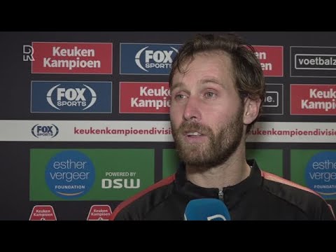 Thomas Verhaar was basisspeler bij Excelsior-TOP Oss (3-0): 'Op zich tevreden'