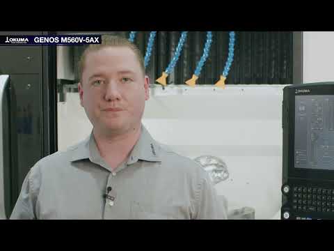 EMO Hannover 2025 - High performance with a small footprint: 5-Axis Machining Centre GENOS M560V-5AX