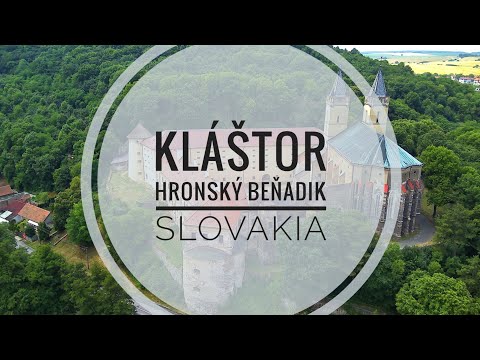 Kláštor sv.  Benedikta, Hronský Beňadik, Slovakia FHD 1080p