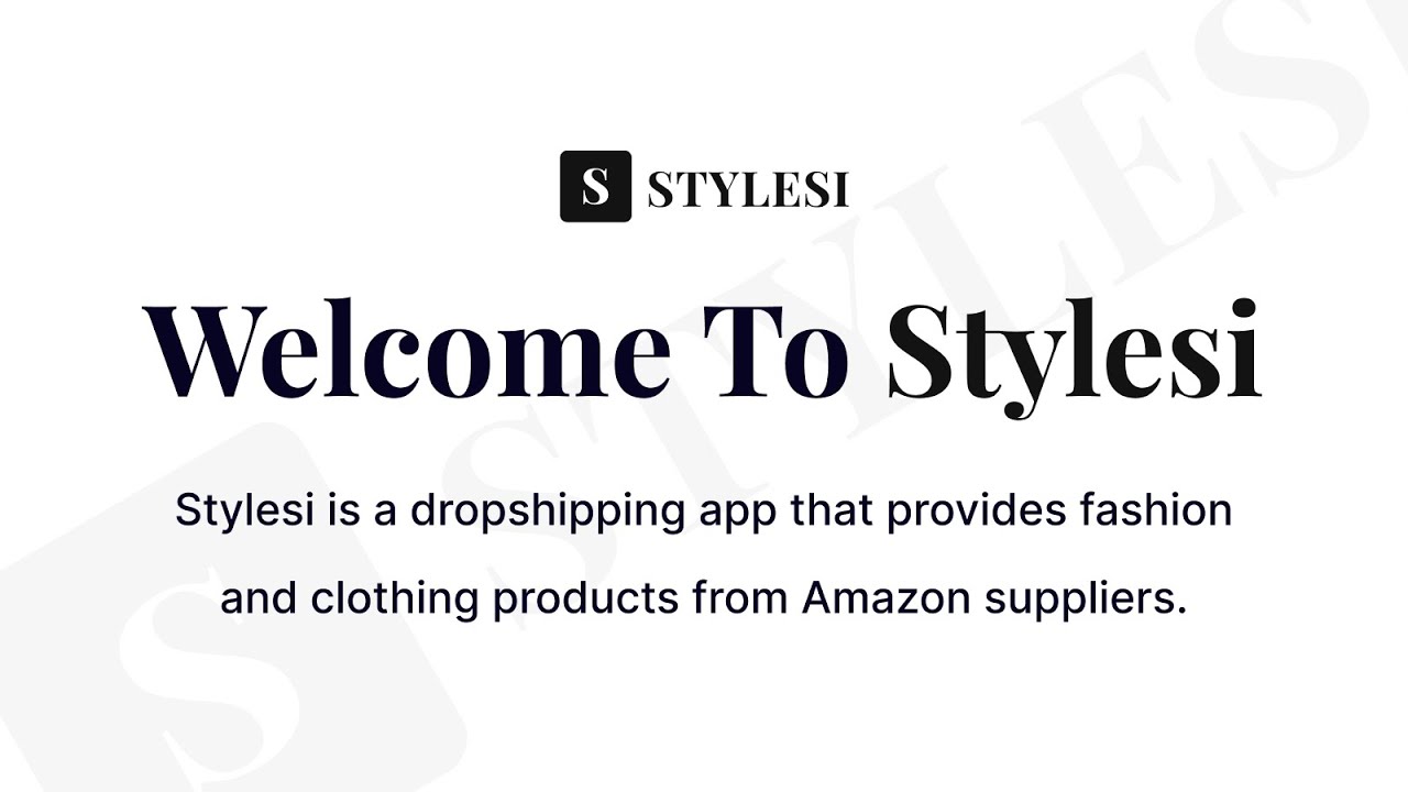 Shein: Clothing Dropshiping Demo