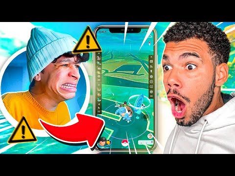 QUE HACK ELE TA USANDO PRA FAZER ISSO??? - POKEMON GO | Cris |