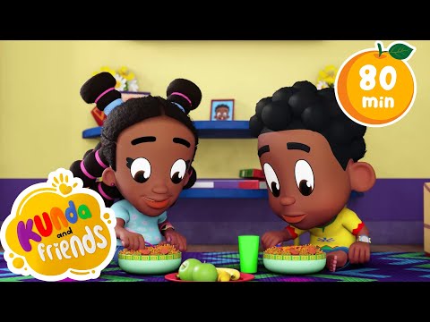 Rice At Home + More Fun Nursery Rhymes | Songs For Kids | Kids Cartoons | Kunda & Friends