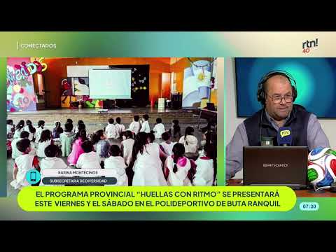 #conectadosrtn “HUELLAS CON RITMO” LLEGA A BUTA RANQUIL