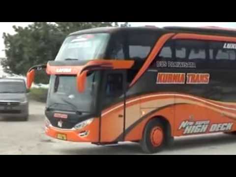 mantepp Iring-iringan bus SHD PO. Kurnia trans