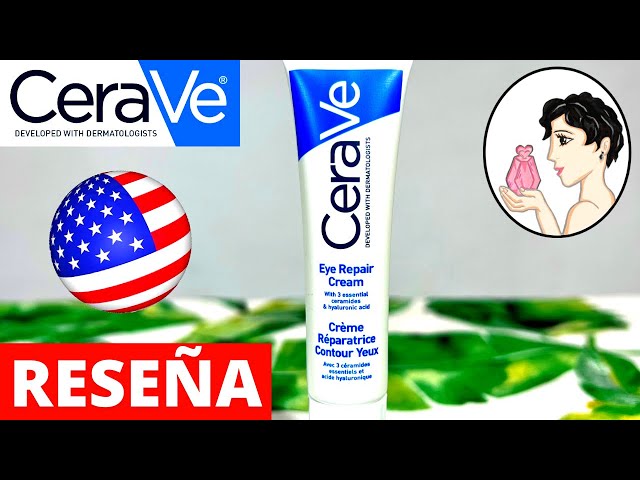 Vídeo relacionado con CeraVe, Crema Reparadora Contorno de Ojos, Reducción de ojeras, 15 ml