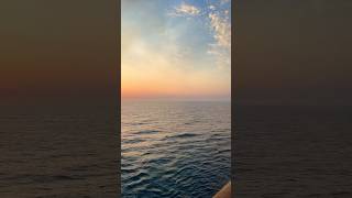 6am sunrise wake-up call is *always* worth it #sunrise #atlanticocean #cruiseviews #shorts