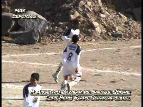 Santos Quispe (1) vs. (3) Pedro Anselmo / Copa Perú 2011 departamental 1era fase ida / Huarochiri