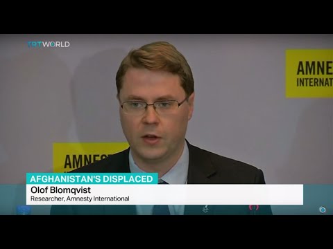 Researcher Olof Blomqvist talks about displaced people from Afghanistan