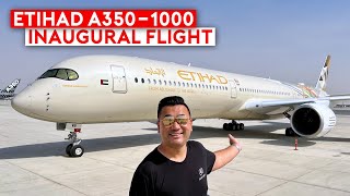 The Future of Etihad – A350-1000 Inaugural Flight