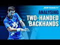 Analysing ATP Tennis Players' Two-Handed Backhands! ?