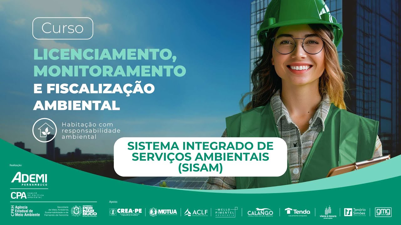 Curso CPA - Sistema Integrado de Serviços Ambientais (SISAM)