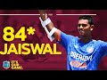 Brilliant Innings Yashasvi Jaiswal Hits 84 Runs From 51 Balls West Indies V India