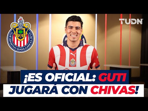 ¡BOMBAZO ROJIBLANCO! 💣🐐 Chivas presenta a ERICK GUTIERREZ | TUDN