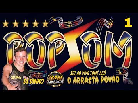 POPSOM 1 EM TOMÉ AÇÚ DJ DINHO #cds #antigos #aparelhagens