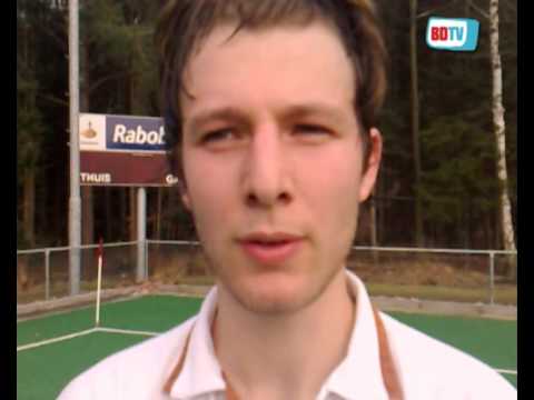 Winnende treffer van Hans Stolte