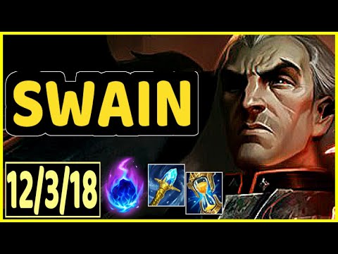 SWAIN REWORK VS VEIGAR - 12/3/18 KDA MID GAMEPLAY
