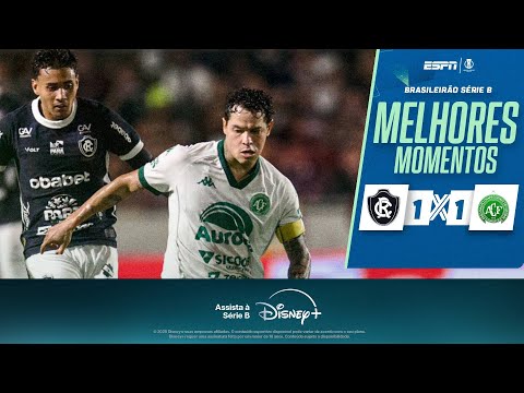 CHAPECOENSE EMPATA COM O REMO NO ÚLTIMO LANCE DA PARTIDA | MELHORES MOMENTOS