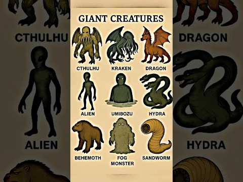 part 2 world 🌎 mythical creature 💀 | #shorts